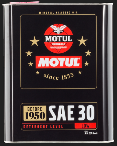 Motul Classic SAE 30 Oil - 6x2L - Single
