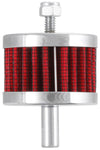 K&N Steel Base Crankcase Vent Filter 3/8in OD Tube  2in OD 1-1/2in Height