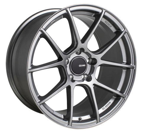 Enkei TS-V 18x8.5 5x114.3 38mm Offset 72.6mm Bore Storm Grey Wheel