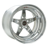Weld S71 15x14.33 / 5x4.75 BP / 6.5in. BS Polished Wheel (Low Pad) - Non-Beadlock