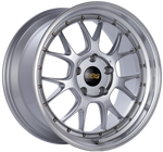 BBS LM-R 19x9.5 5x130 ET40 CB71.6 Diamond Silver Center Diamond Cut Lip Wheel