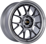 BBS LM-R 19x8.5 5x130 ET55 CB71.6 Diamond Black Center Diamond Cut Lip Wheel