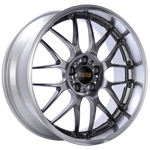 BBS RS-GT 18x9.5 5x112 ET32 Diamond Black Center Diamond Cut Lip Wheel -82mm PFS/Clip Required