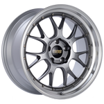 BBS LM-R 19x9.5 5x120 ET25 Diamond Black Center Diamond Cut Lip Wheel -82mm PFS/Clip Required