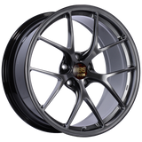 BBS RI-D 20x9 5x120 ET27 Diamond Black Wheel -82mm PFS/Clip Required