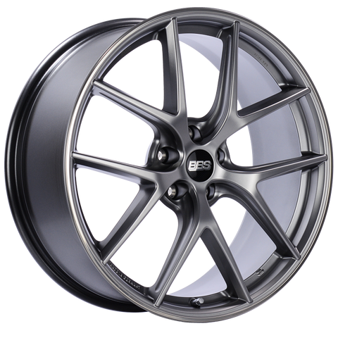 BBS CI-R 20x8.5 5x112 ET32 Platinum Silver Polished Rim Protector Wheel -82mm PFS/Clip Required