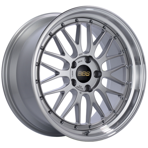 BBS LM 19x11 5x130 ET50 CB71.6 Diamond Silver Center Diamond Cut Lip Wheel