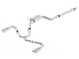 Borla 14-19 Seat Leon Cupra 2.0L AT/MT FWD 4DR Stainless Steel S-Type Catback Exhaust Brushed Tip