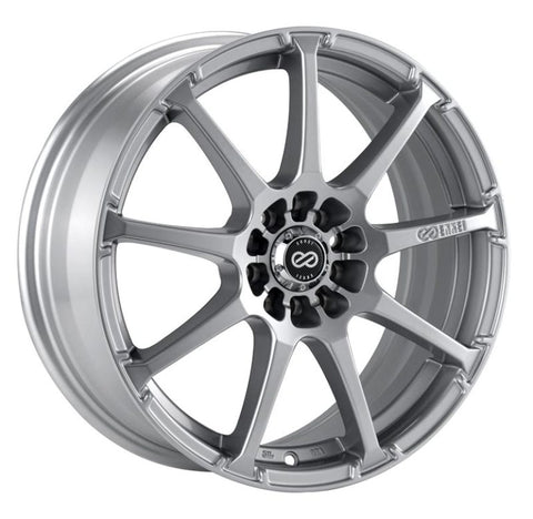 Enkei EDR9 15x6.5 5x100/114.3 38mm offset 72.6 Bore Diameter Silver Wheel