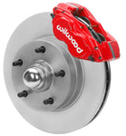 Wilwood 70-81 FBody/75-79 A&XBody Dynalite Frt Brk Kit 11in Rtr Red Calipers Use w/ Pro Drop Spindle