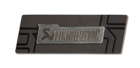 Akrapovic Silver sign badge